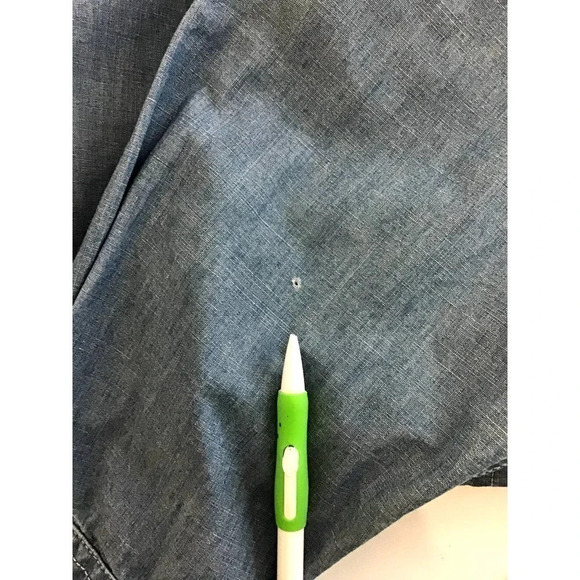 American Eagle Outfitters Men XL Athletic Fit Blue TINY HOLE - Picture 3 of 13